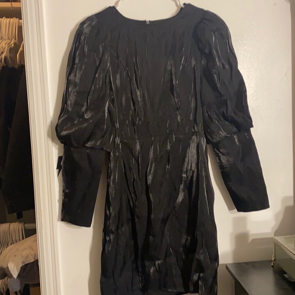 Puff sleeve dress